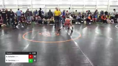 75 lbs Round 3 - Nikolaus Schaller, Grindhouse Wrestling Club vs Braedyn Carstens, Jacket Wrestling Club