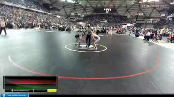 1 lbs Quarterfinal - Hunter Gleave, Colville vs Mitch Helgert, Naches Valley