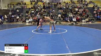 160 lbs Consy 8 - Devon Magro, Bishop McCort vs Ryan Ford, Bergen Catholic-NJ