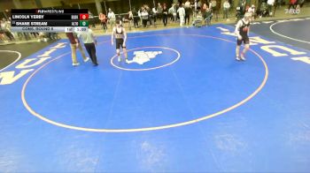 132 lbs Cons. Round 6 - Shane Stream, Lincolnway West vs Lincoln Yerby, Morton