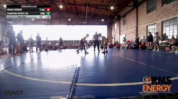 160 lbs Rr Rnd 4 - Boaz Senge, Team Tulsa NDT vs Clinton Stout Jr., Keystone Kids Wrestling Club