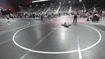 54 lbs Semifinal - Dallas ODriscoll, Top Of The Rock WC vs Colette Hollabaugh, Mountain Grapplers WC