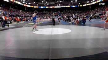 4A 165 lbs Champ. Round 1 - Kace Fullmer, Teton vs Joshua Gutierrez, Bear Lake