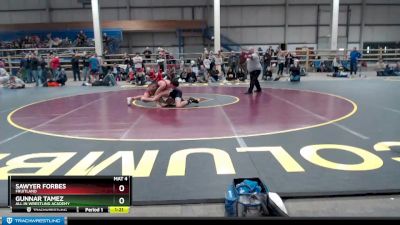 138 lbs Semifinal - Gunnar Tamez, All In Wrestling Academy vs Sawyer Forbes, Fruitland