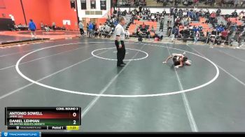 106 lbs Cons. Round 3 - Daniel Lehman, Arlington Heights (HERSEY) vs Antonio Sowell, AMERY (WI)