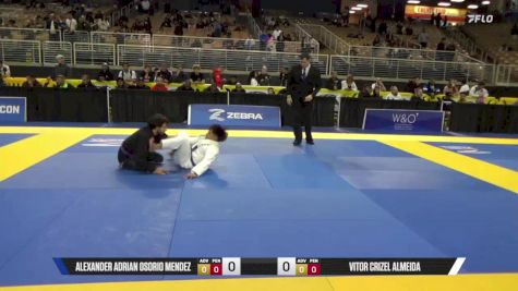 Vitor Crizel Almeida vs Alexander Adrian Osorio Mendez 2025 Pan Jiu Jitsu IBJJF Championship