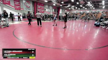 130 lbs Cons. Round 6 - Victoria Hernandez, Arlington vs Mya Bardoni, Centennial