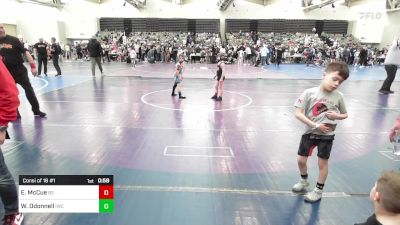 56-B lbs Consi Of 16 #1 - Ethan McCue, Barn Brothers vs Will Odonnell, Immortals Wrestling Club