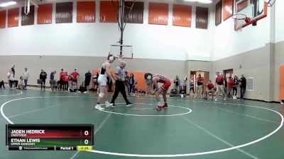 150 lbs Cons. Round 5 - Ethan Lewis, Upper Sandusky vs Jaden Hedrick, Crestview