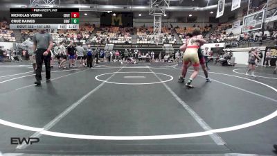157 lbs Quarterfinal - Nicholas Verra, Crutchmer Wrestling vs Cruz Raines, Unaffiliated