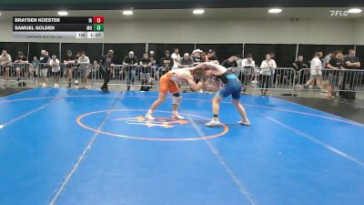 175 lbs Consi Of 32 #2 - Brayden Koester, IA vs Samuel Golden, MO