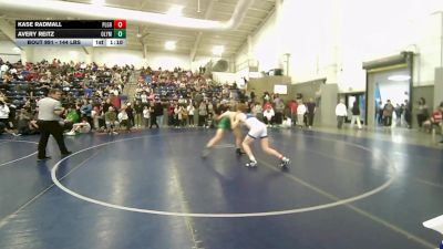 144 lbs Cons. Quarters - Avery Reitz, Olympus vs Kase Radmall, Pleasant Grove