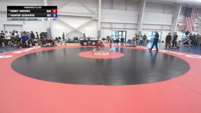 126 lbs Cons. Sub-semis - Jimmy Jimenez, Elk Grove vs Hunter Quirarte, Silvaback