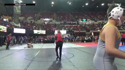 146 lbs Cons. Semi - Creed Vollmer, Tongue River Wrestling Club vs Isaac Kosmann, Cody Wrestling Club