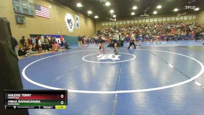 130 lbs Quarterfinal - Vibha Ramakumara, Evergreen vs Ahlexis Terry, Morro Bay