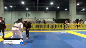 CHRISTAIN NAVARRO vs AUTURO GONZALEZ 2024 American National IBJJF Jiu-Jitsu Championship
