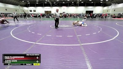 106A 3rd Place Match - Justin Davis, Glenpool vs Pace Plankenhorn, Garden City HS