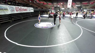87 lbs 1st Place Match - Julissa Quenga, Bloodline Wrestling vs Jessie Kelly, Monster Garage Wrestling