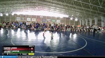 71 lbs Round 3 (4 Team) - Carter Larsen, Utah Black vs Jacobey Lamothe, Mat Demons