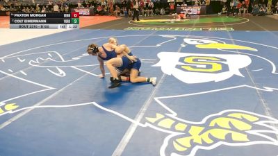Semifinal - Paxton Morgan, Bennington vs Colt Eimermann, York