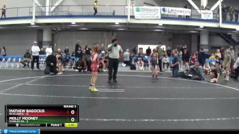 60 lbs Round 2 (8 Team) - Mathew Bagocius, PA Alliance vs Molly Mooney, Scanlan WA