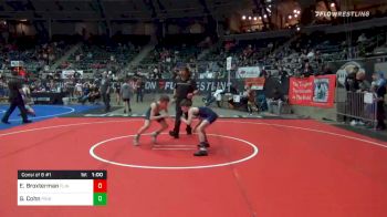76 lbs Consolation - Easton Broxterman, Flint Hills vs Gabriel Cohn, PINnacle