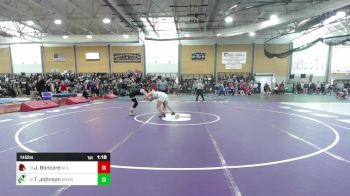 145 lbs Quarterfinal - Jillian Boncore, Alvirne vs Tessa Johnson, Mansfield