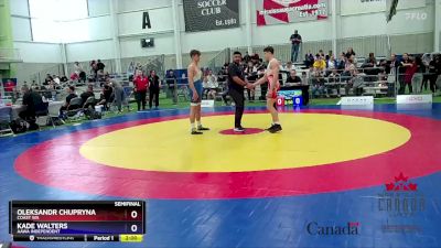 71kg Semifinal - Oleksandr Chupryna, Coast WA vs Kade Walters, AAWA Independent