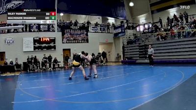 235 lbs Semis & 1st Wb (8 Team) - Mackenzie Shannon, Greenbrier vs Riley Parker, Richmond Hill HS