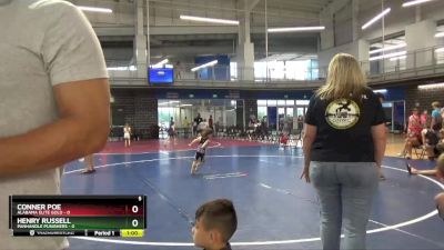 40 lbs Placement Matches (16 Team) - Conner Poe, Alabama Elite Gold vs Henry Russell, Panhandle Punishers