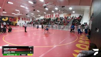 106 lbs Quarterfinal - Xochitl Cena, Bishop Amat vs Sophia Cornish, Tesoro