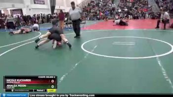 150 lbs Champ. Round 2 - Nicole Kucharek, Paloma Valley vs Analea Moon, Ventura