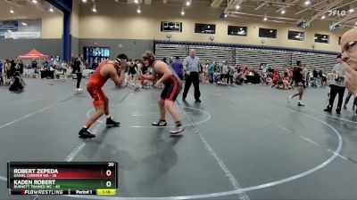 210 lbs Round 1 (8 Team) - Robert Zepeda, Daniel Cormier WA vs Kaden Robert, Burnett Trained WC