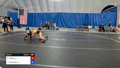 119-127 lbs Round 4 - Ava Sommers, Lady Warriors Wrestling Club vs Eleanor Polking, GGB