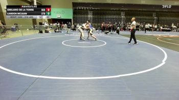 215 lbs Consi Of 16 #2 - Emiliano De La Torre, Reed vs Landon McLean, Layton