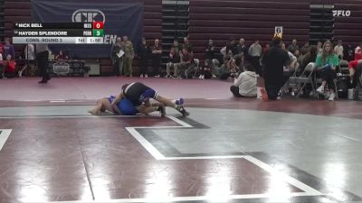 106 lbs Cons. Round 2 - Nick Bell, Interstate 35 vs Hayden Splendore, Perry