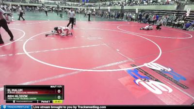 70 lbs Cons. Round 3 - Rem Mlodzik, Team Nazar Training Center vs El Malum, Pursuit Wrestling Minnesota