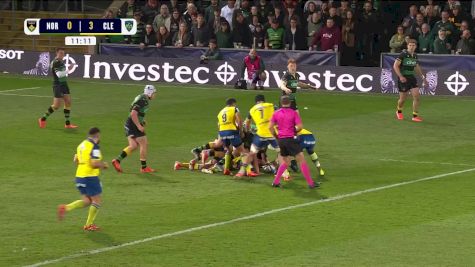 George Moala Try | Northampton Saints vs Clermont