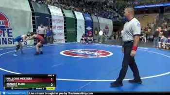 120 lbs Cons. Round 2 - Kendra Bliss, Washington vs Mallorie Metzger, Jackson