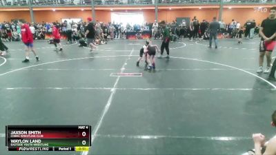 45 lbs Cons. Round 3 - Waylon Land, Eastside Youth Wrestling vs Jaxson Smith, Cobra Wrestling Club