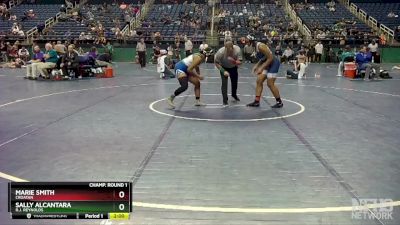 165 lbs Champ. Round 1 - Elaina Pollock, Laney vs Ni`Ima Nelson, West Rowan