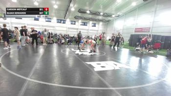 80 lbs 3rd Place - Carson Metcalf, WV Lunatics - MS vs Elijah Edwards, Dayton Bandits - MS