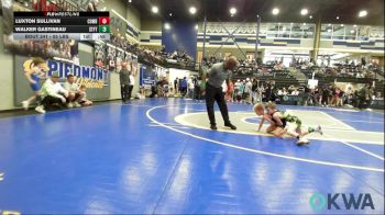 55 lbs Final - Luxton Sullivan, Cowboy Wrestling Club vs Walker Gastineau, Standfast