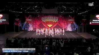 Famous Superstars - Icons [2026 L3 Junior - D2 - Medium Day 2] 2026 Spirit Sports Myrtle Beach Nationals