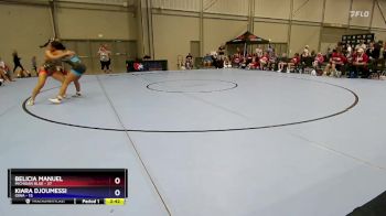 145 lbs Round 2 (8 Team) - Belicia Manuel, Michigan Blue vs Kiara Djoumessi, Iowa