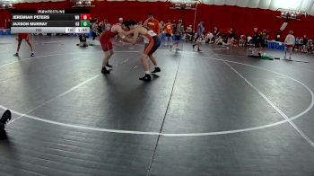 165 lbs Round 2 (8 Team) - Jeremiah Peters, Wisconsin Rapids vs Jaxson Murray, Oswego