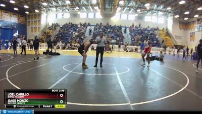 182 Blue Round 5 - Joel Carillo, Doral Academy vs Gage Monzo, Olympic Heights