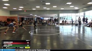 116-119 lbs Round 2 - Jayden Wise, Liberty Common vs Josh Yoder, Fossil Ridge