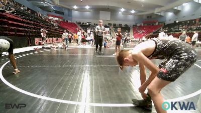 61 lbs Consi Of 4 - Levi Ellis, Tulsa North Mabee Stampede vs Aksel Davis, Tahlequah Wrestling Club