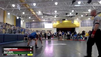 190 lbs Champ. Round 1 - Riley Sund, Ocean Springs, MS vs Harrison McRae, Lewisburg